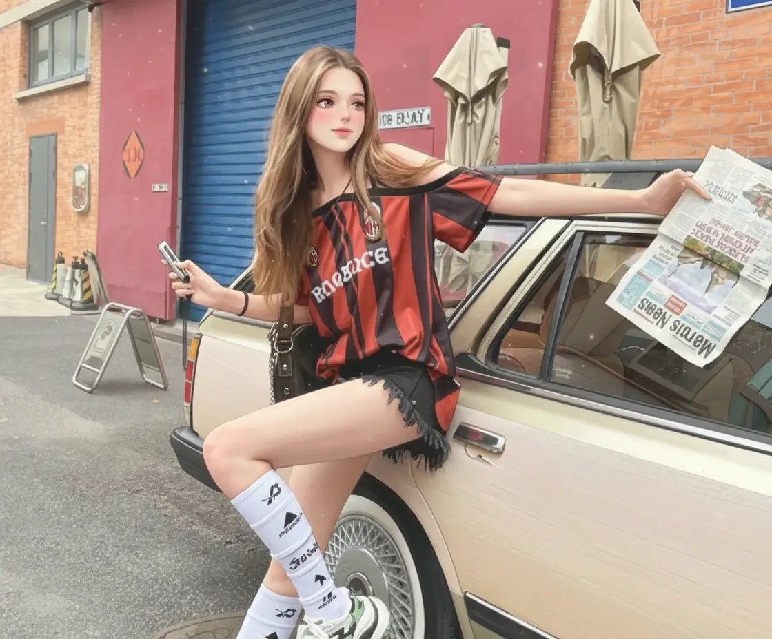 Shoujo Manga Style photo to anime example